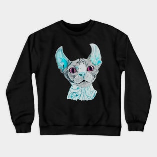 Halucinogen sphynx cat Crewneck Sweatshirt